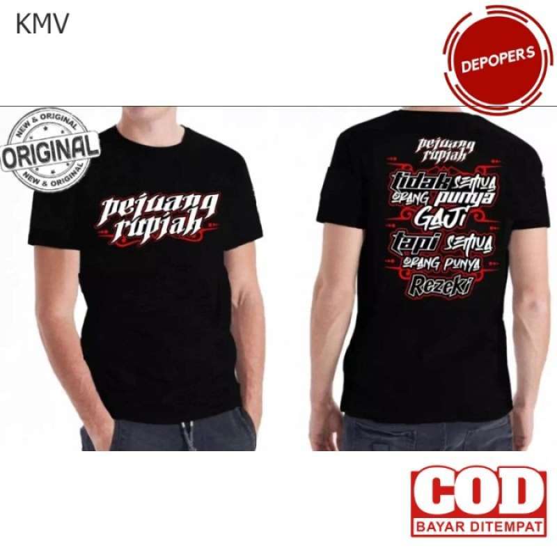 Detail Kaos Pejuang Rupiah Nomer 57