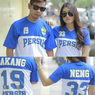 Detail Kaos Persib Couple Nomer 25