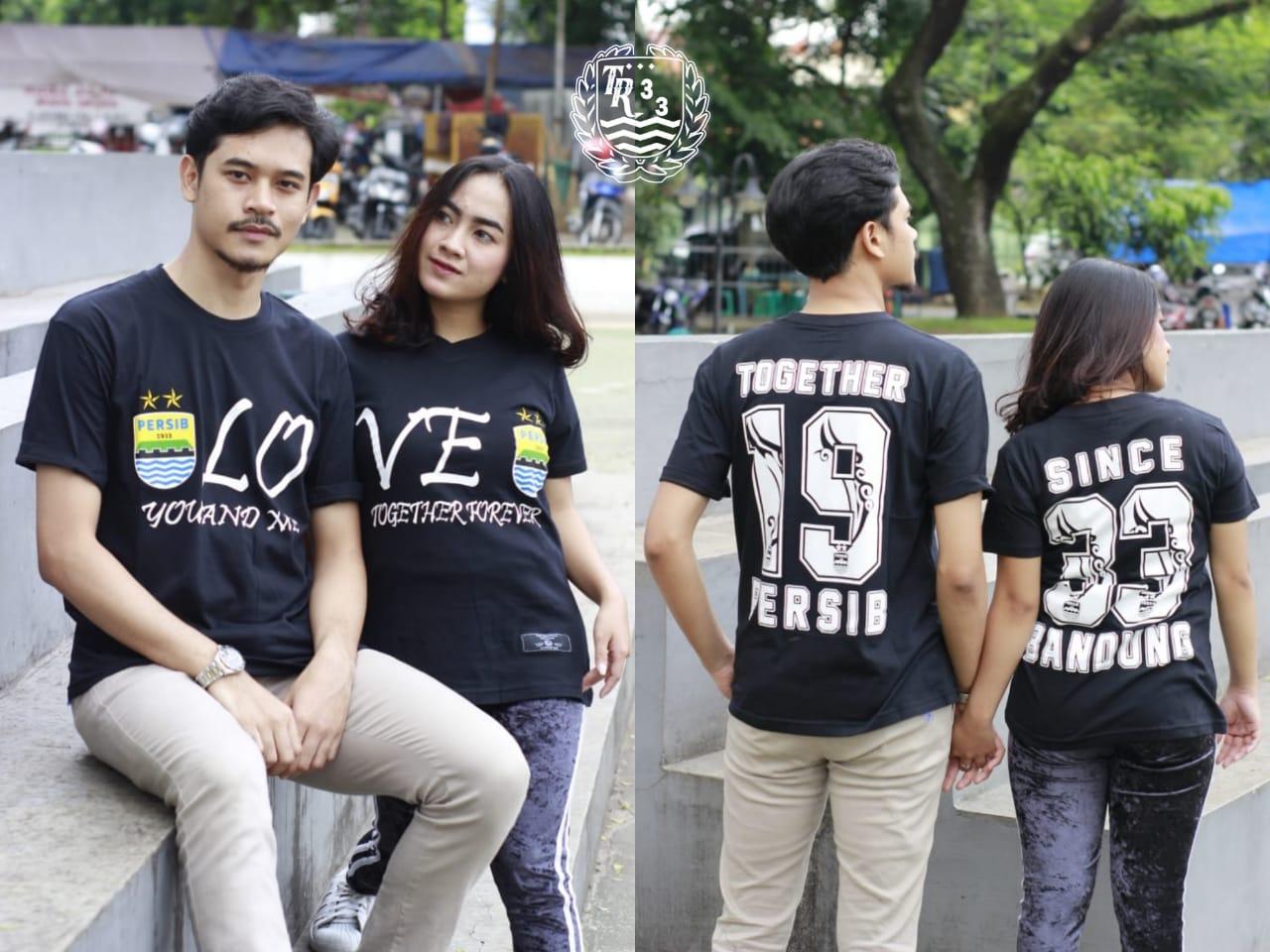 Detail Kaos Persib Couple Nomer 27