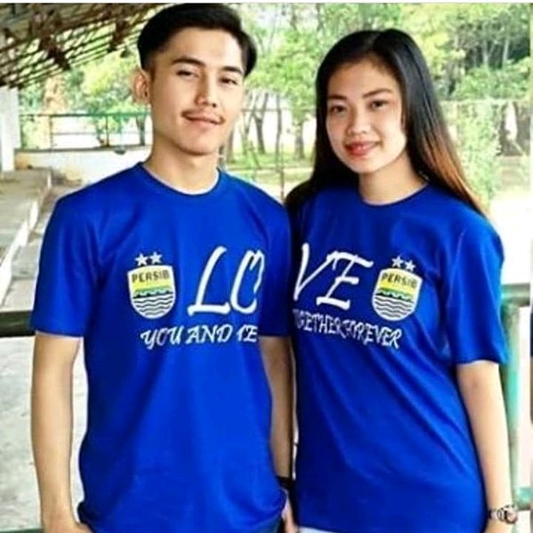 Detail Kaos Persib Couple Nomer 4