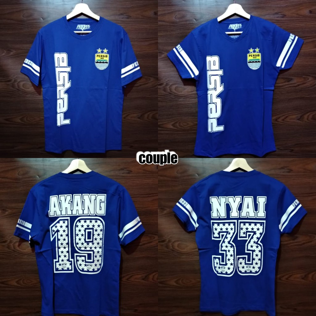 Detail Kaos Persib Couple Nomer 31