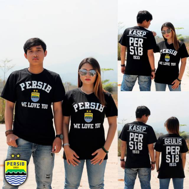 Detail Kaos Persib Couple Nomer 40