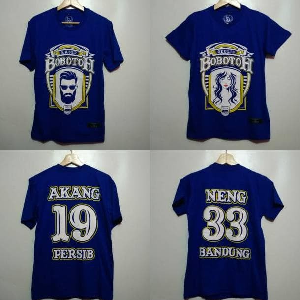 Detail Kaos Persib Couple Nomer 41