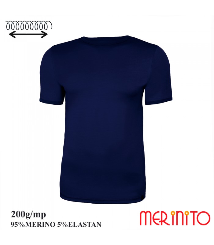 Detail Kaos Polo Biru Dongker Nomer 8