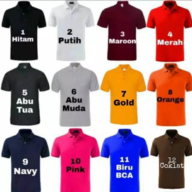 Detail Kaos Polo Lengan Panjang Berkerah Wanita Nomer 54