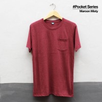 Detail Kaos Polo Merah Maroon Depan Belakang Nomer 31