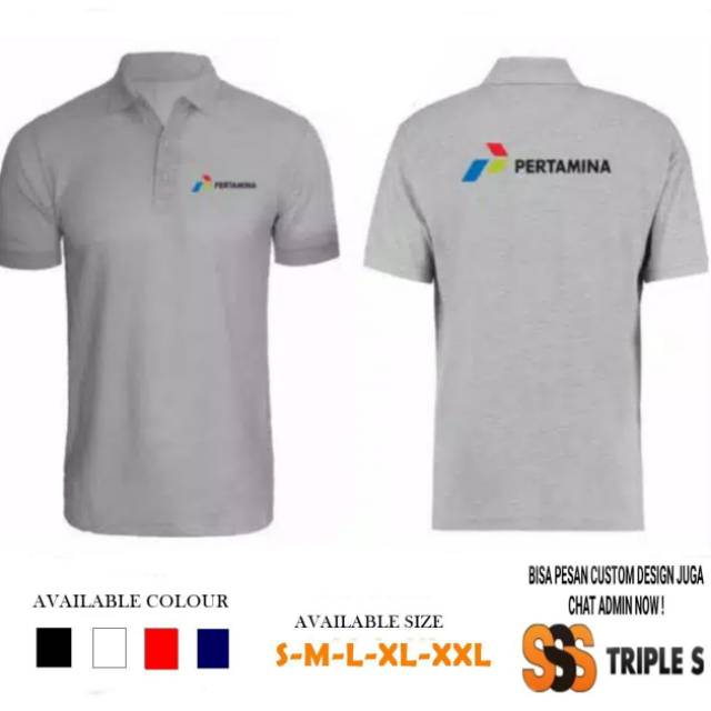 Detail Kaos Polo Polos Depan Belakang Nomer 36