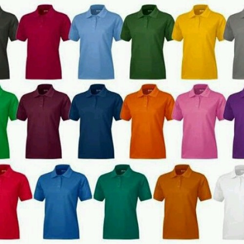 Detail Kaos Polo Polos Depan Belakang Nomer 48