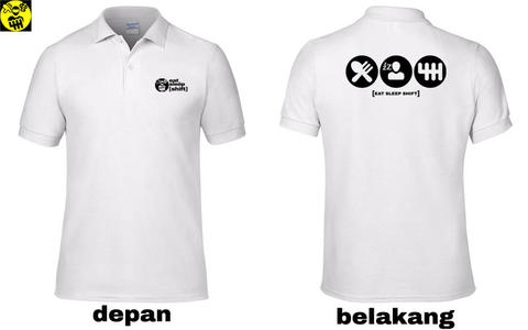 Detail Kaos Polo Putih Polos Depan Belakang Nomer 39