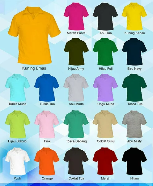 Detail Kaos Polo Shirt Polos Nomer 43