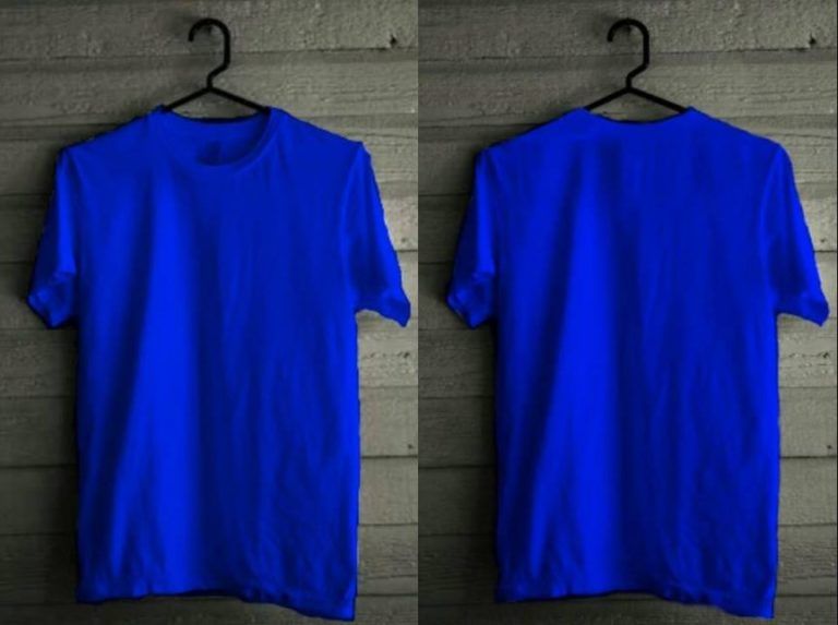 Detail Kaos Polos Biru Dongker Depan Belakang Untuk Desain Hd Nomer 4