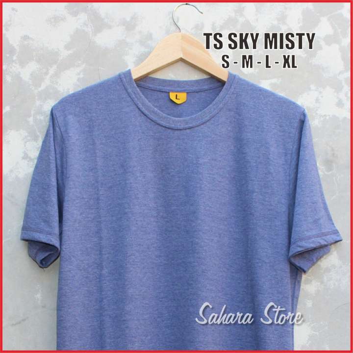 Detail Kaos Polos Biru Langit Nomer 36