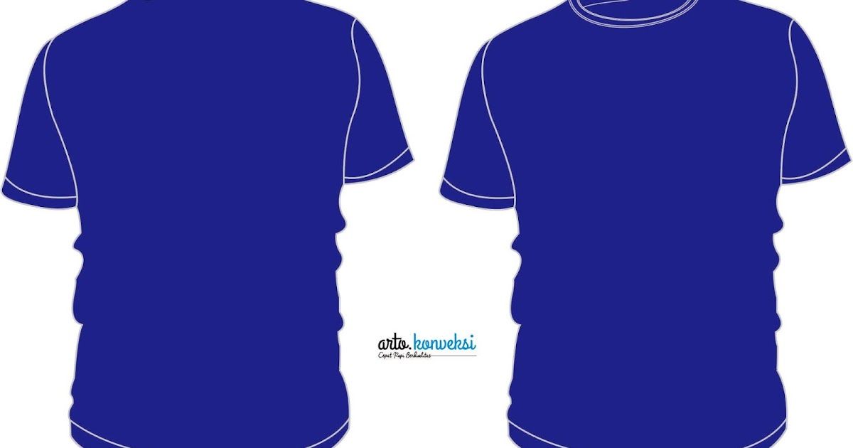 Detail Kaos Polos Depan Belakang Untuk Desain Biru Muda Nomer 27