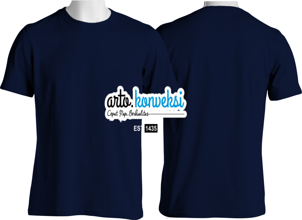 Detail Kaos Polos Depan Belakang Untuk Desain Biru Muda Nomer 36