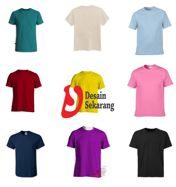 Detail Kaos Polos Desain Baju Nomer 19
