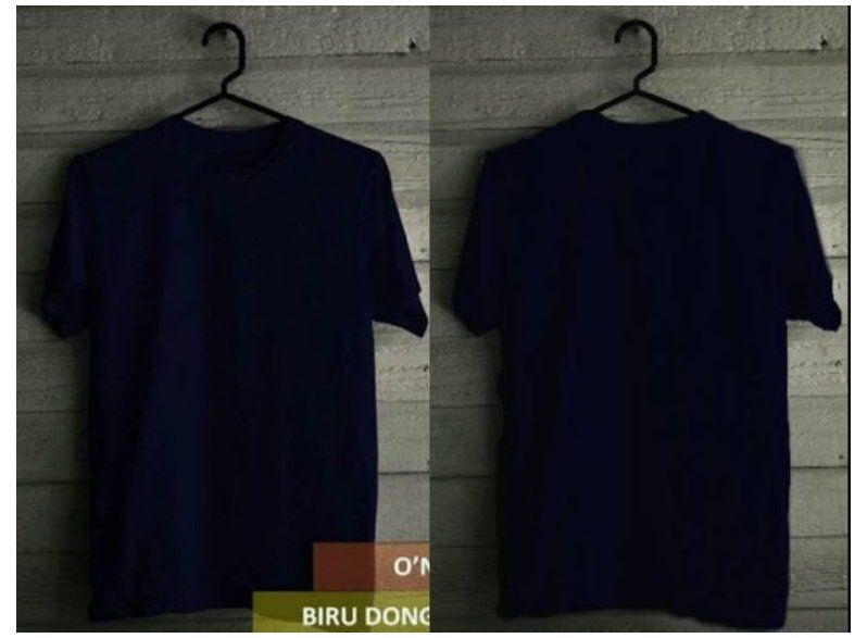 Detail Kaos Polos Desain Baju Nomer 3