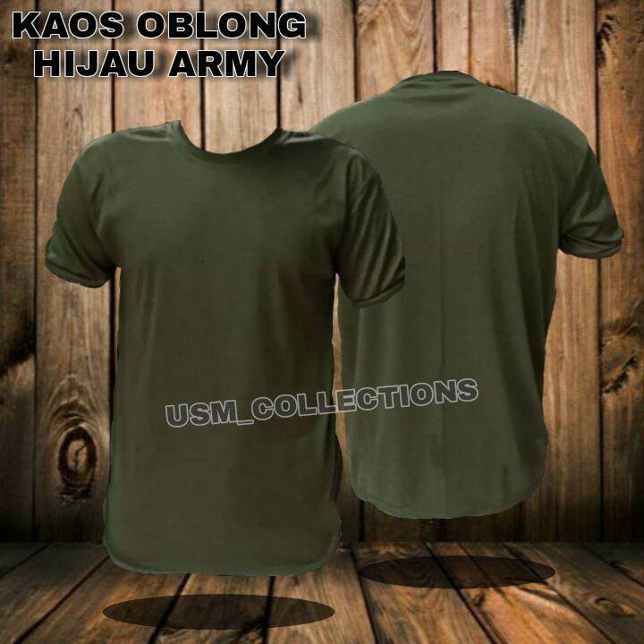 Detail Kaos Polos Hijau Depan Belakang Nomer 55