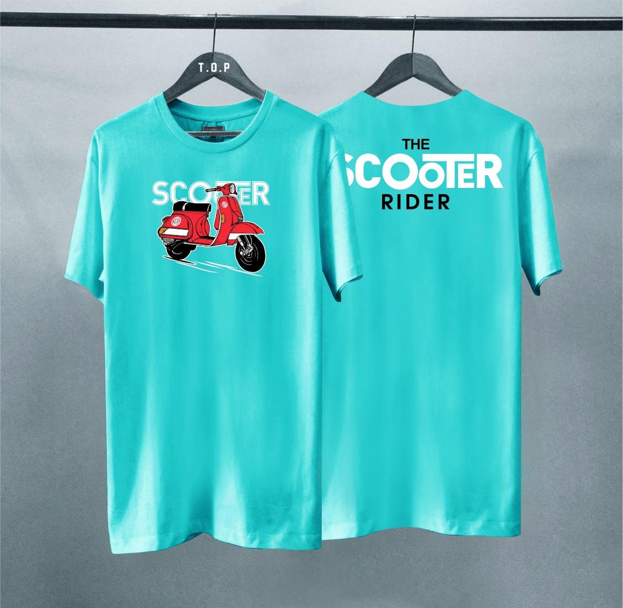 Detail Kaos Polos Hijau Tosca Depan Belakang Nomer 17