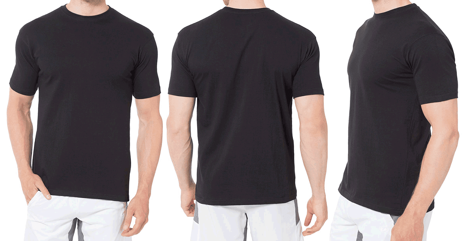 Download Kaos Polos Hitam Belakang Png Nomer 43