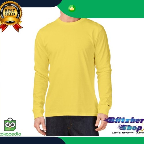 Detail Kaos Polos Kuning Lengan Panjang Nomer 31