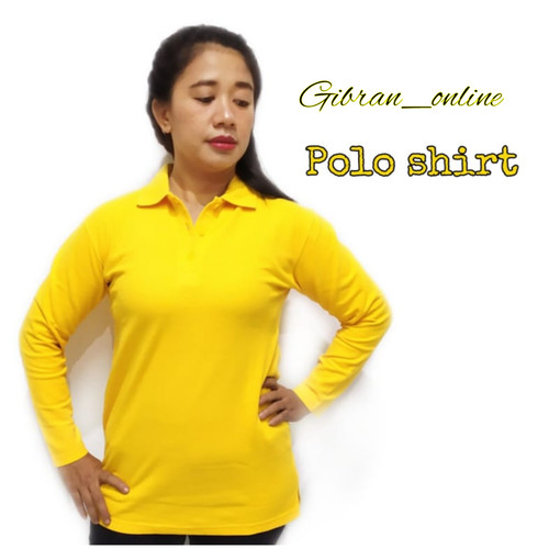 Detail Kaos Polos Kuning Lengan Panjang Nomer 34