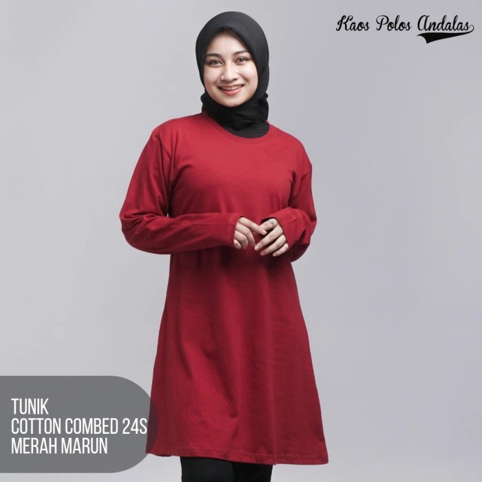 Detail Kaos Polos Muslimah Nomer 41