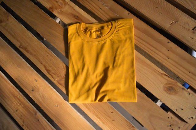 Detail Kaos Polos Mustard Nomer 37