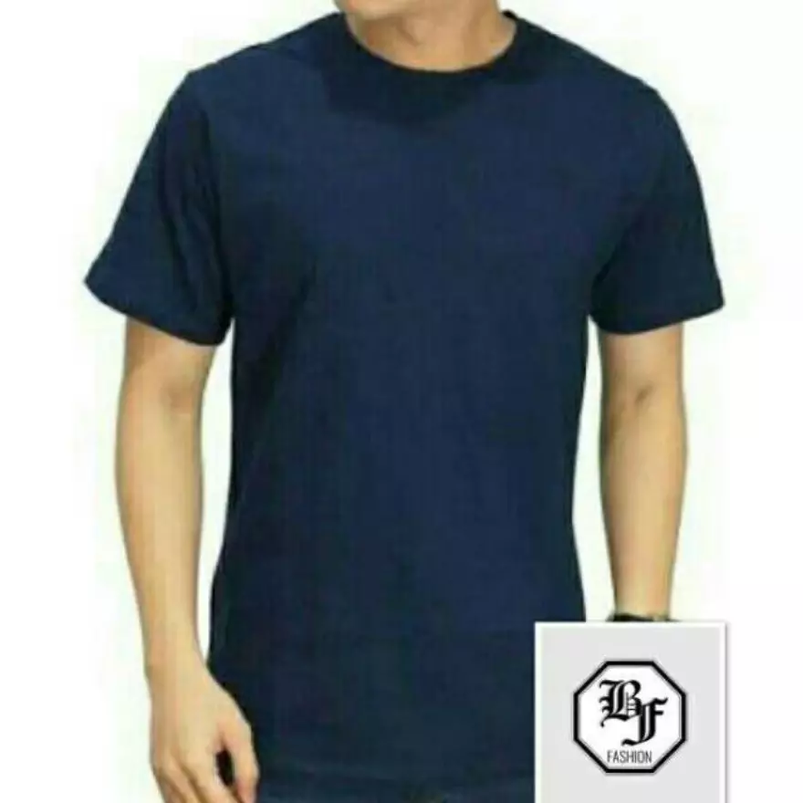 Detail Kaos Polos Navy Nomer 15