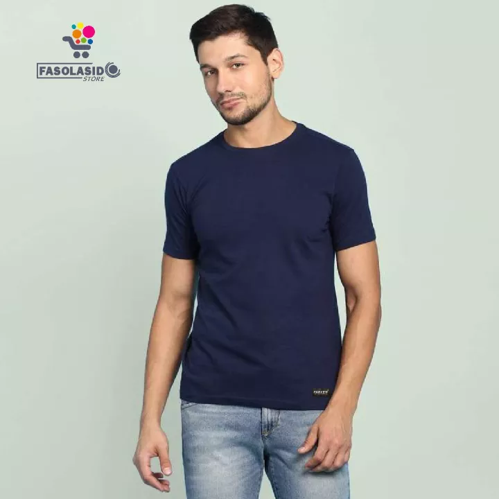 Detail Kaos Polos Navy Nomer 50
