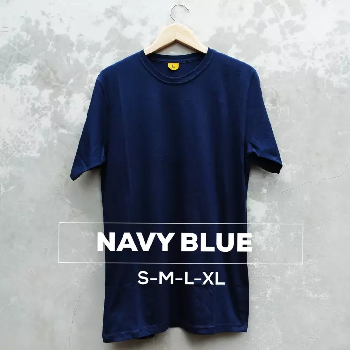 Detail Kaos Polos Navy Belakang Nomer 54