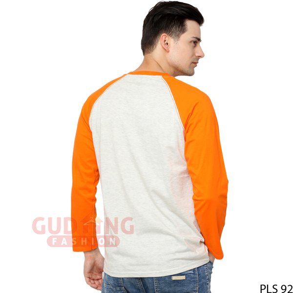Detail Kaos Polos Orange Belakang Nomer 28