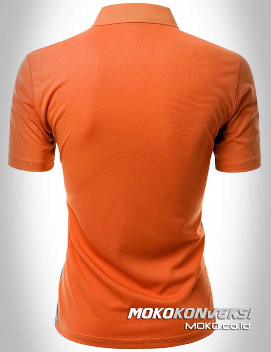 Detail Kaos Polos Orange Belakang Nomer 39