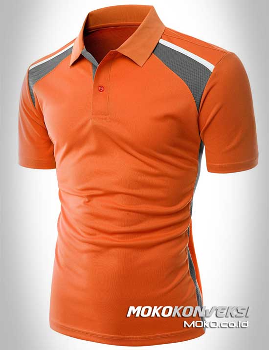 Detail Kaos Polos Orange Depan Belakang Nomer 37