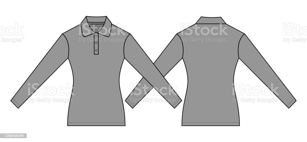 Detail Kaos Polos Panjang Vector Nomer 9