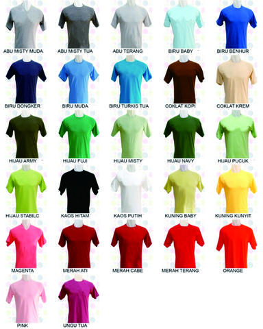 Detail Kaos Polos Putih Lengan Biru Nomer 29