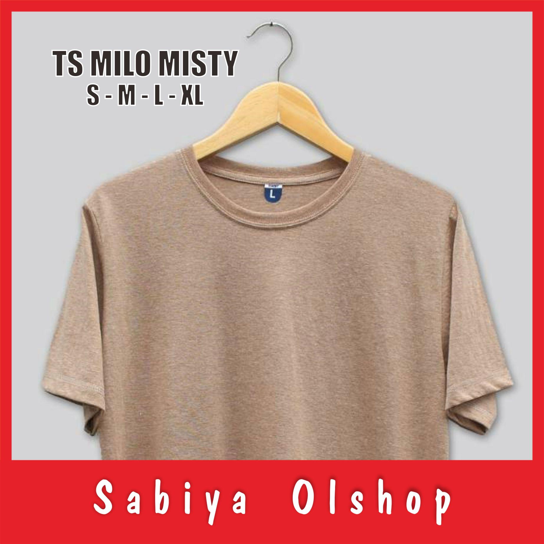 Detail Kaos Polos Warna Milo Nomer 48