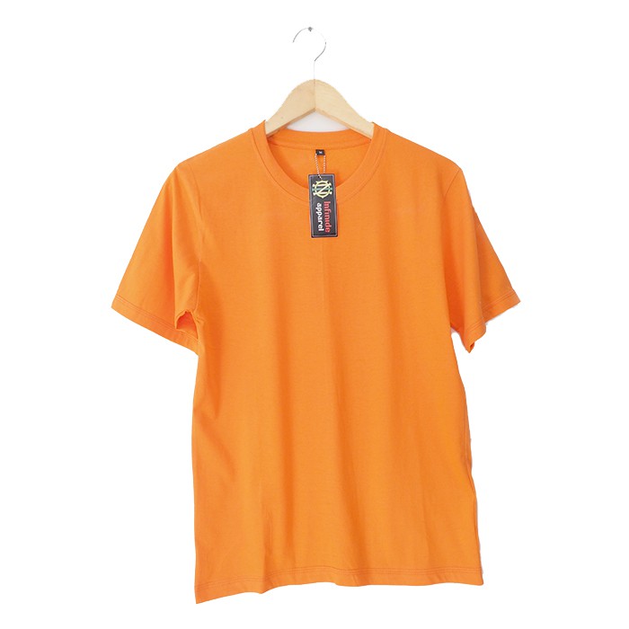Detail Kaos Polos Warna Orange Nomer 20
