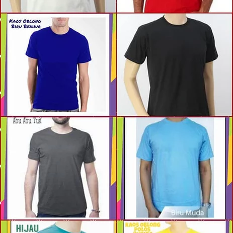 Detail Kaos Putih Biru Nomer 33