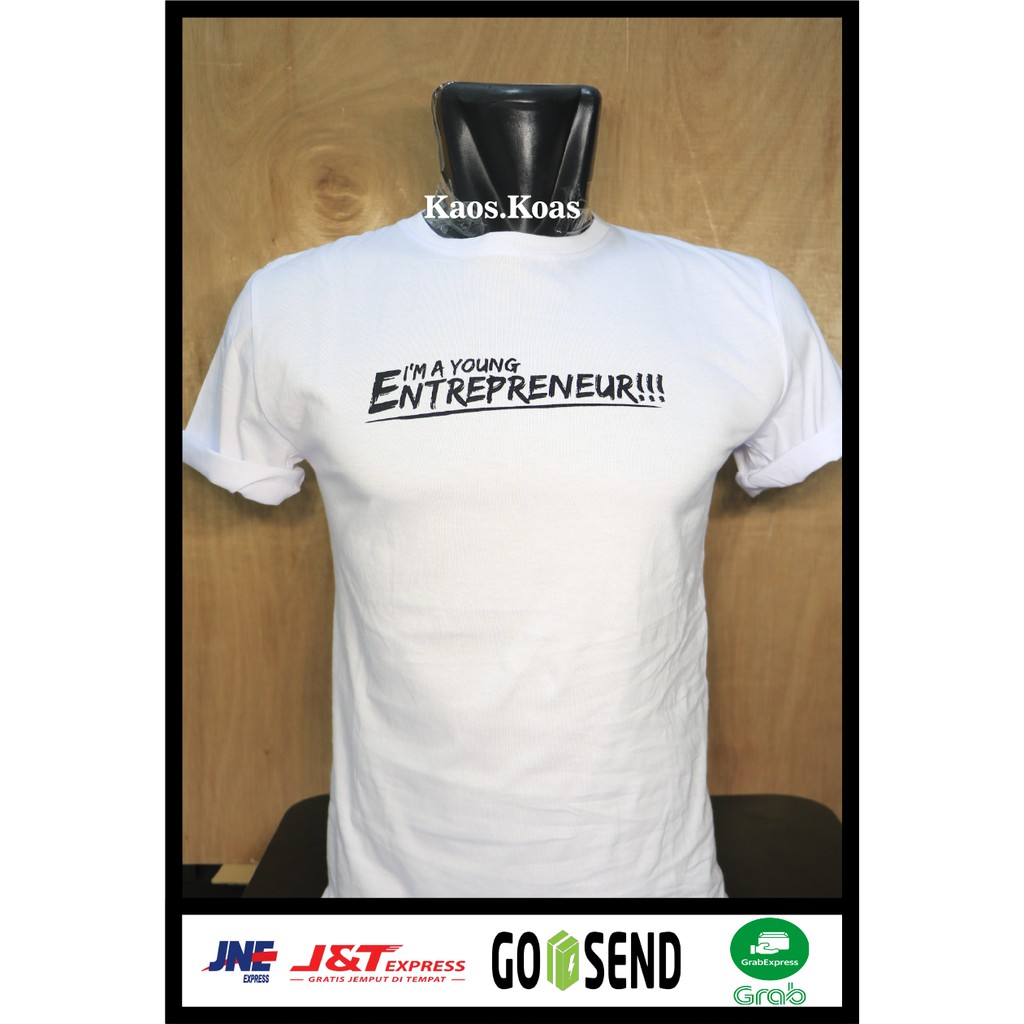 Detail Kaos Putih Gambar Dan Tulisan Nomer 11