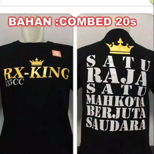 Detail Kaos Rx King Mahkota Raja Nomer 23