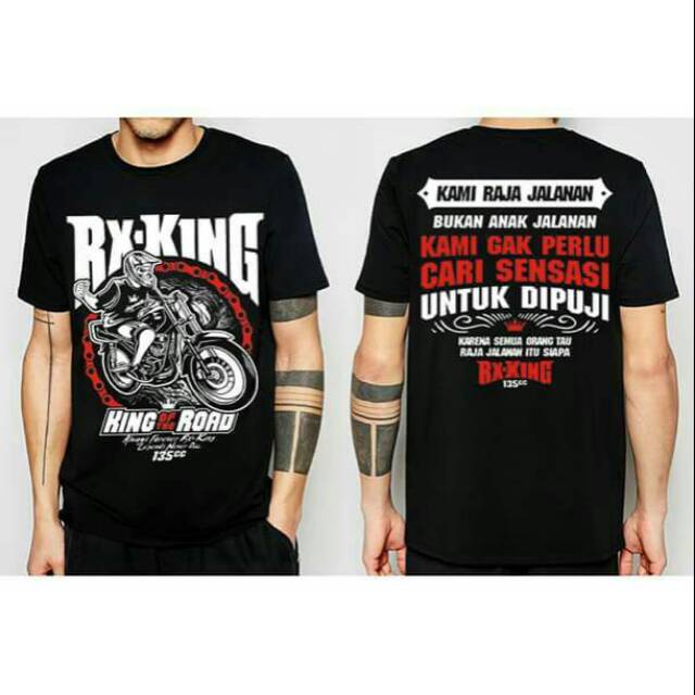 Detail Kaos Rx King Mahkota Raja Nomer 45