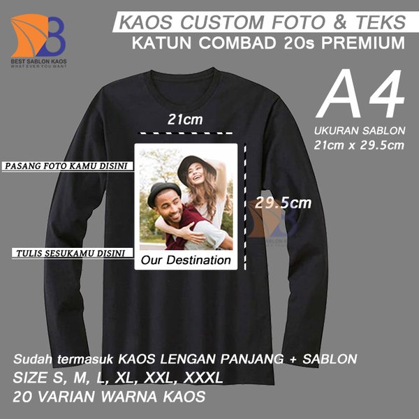 Detail Kaos Sablon Foto Nomer 6