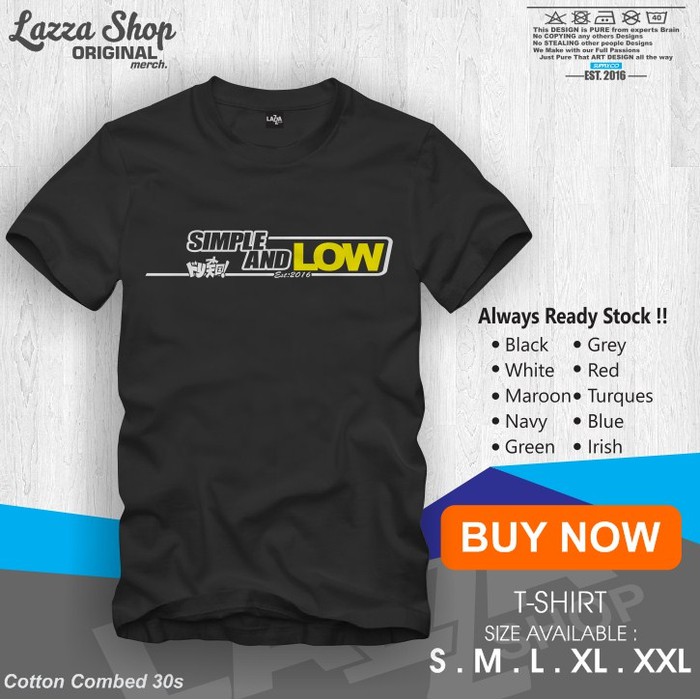 Detail Kaos Simple Keren Nomer 2