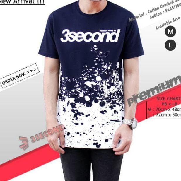 Detail Kaos Simple Keren Nomer 30