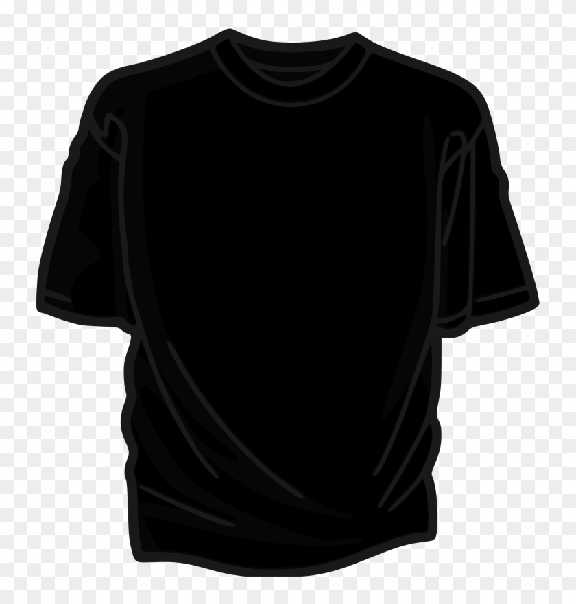 Detail Kaos Vector Hitam Nomer 2
