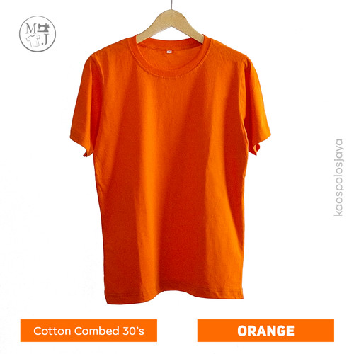 Detail Kaos Warna Orange Nomer 17