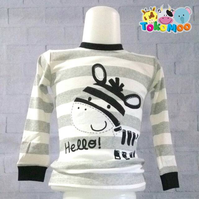 Detail Kaos Zebra Lengan Panjang Nomer 19