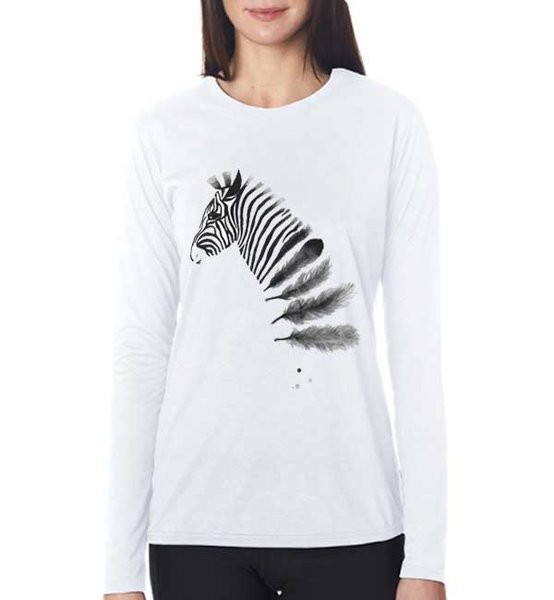 Detail Kaos Zebra Lengan Panjang Nomer 40