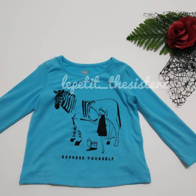 Detail Kaos Zebra Lengan Panjang Nomer 48