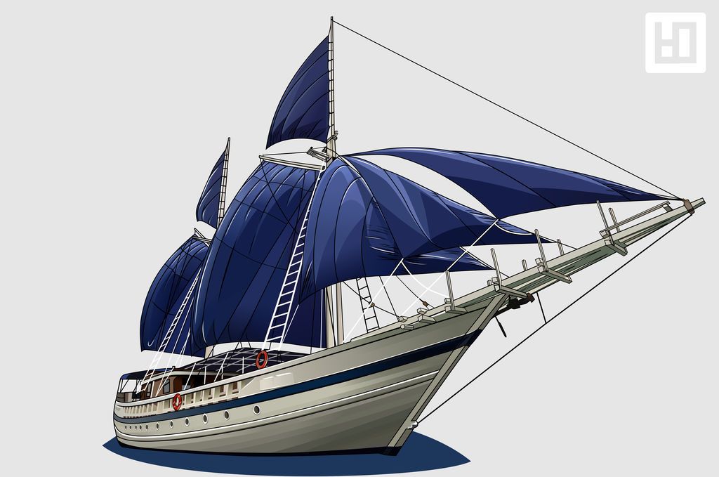 Detail Kapal Vector Nomer 14